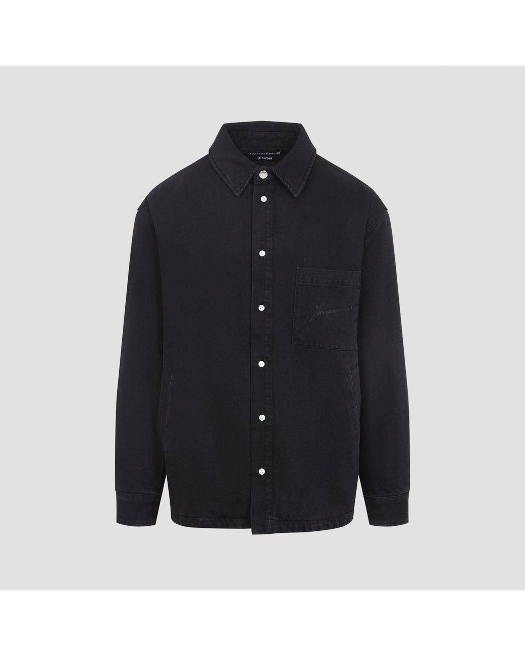 Jacquemus Boulanger Overhemdjack in het Blue