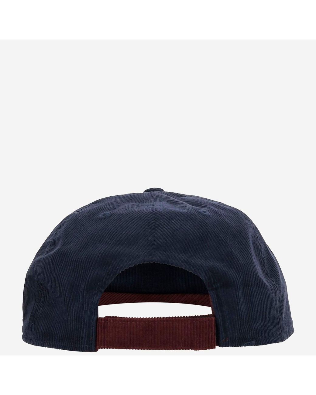 Autry Blue Velvet Cap With Logo for men