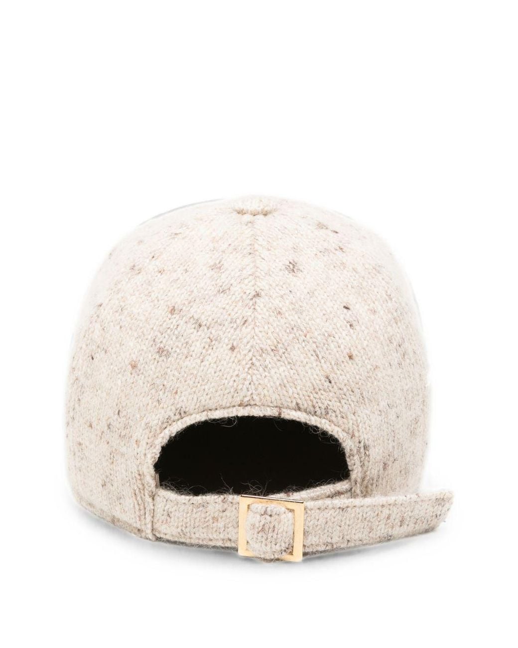 Fabiana Filippi Natural Wool Blend Baseball Cap