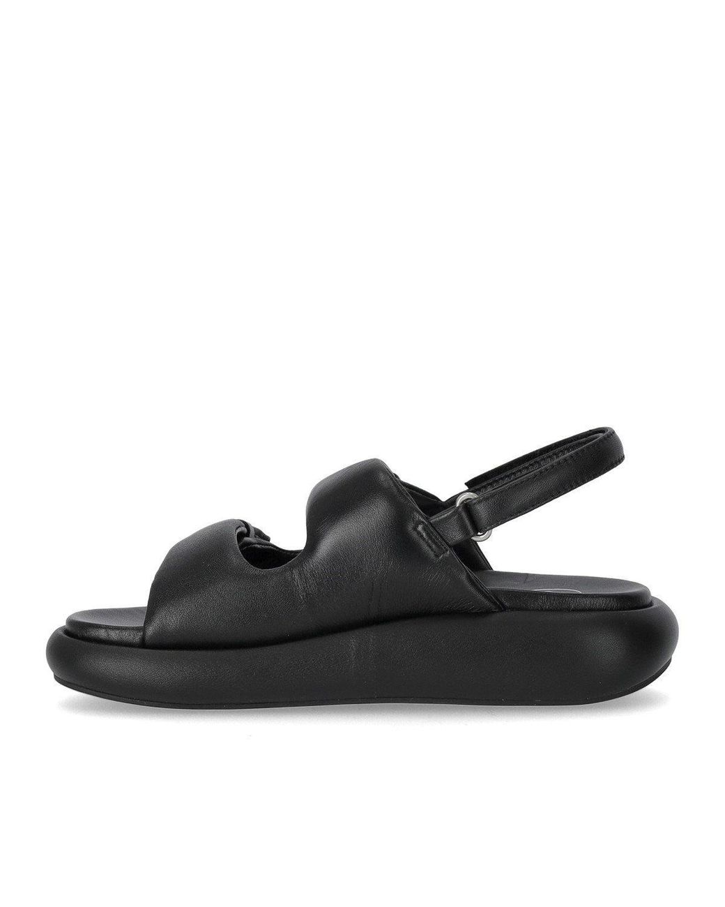 Ash Black Vinci Platform Sandal