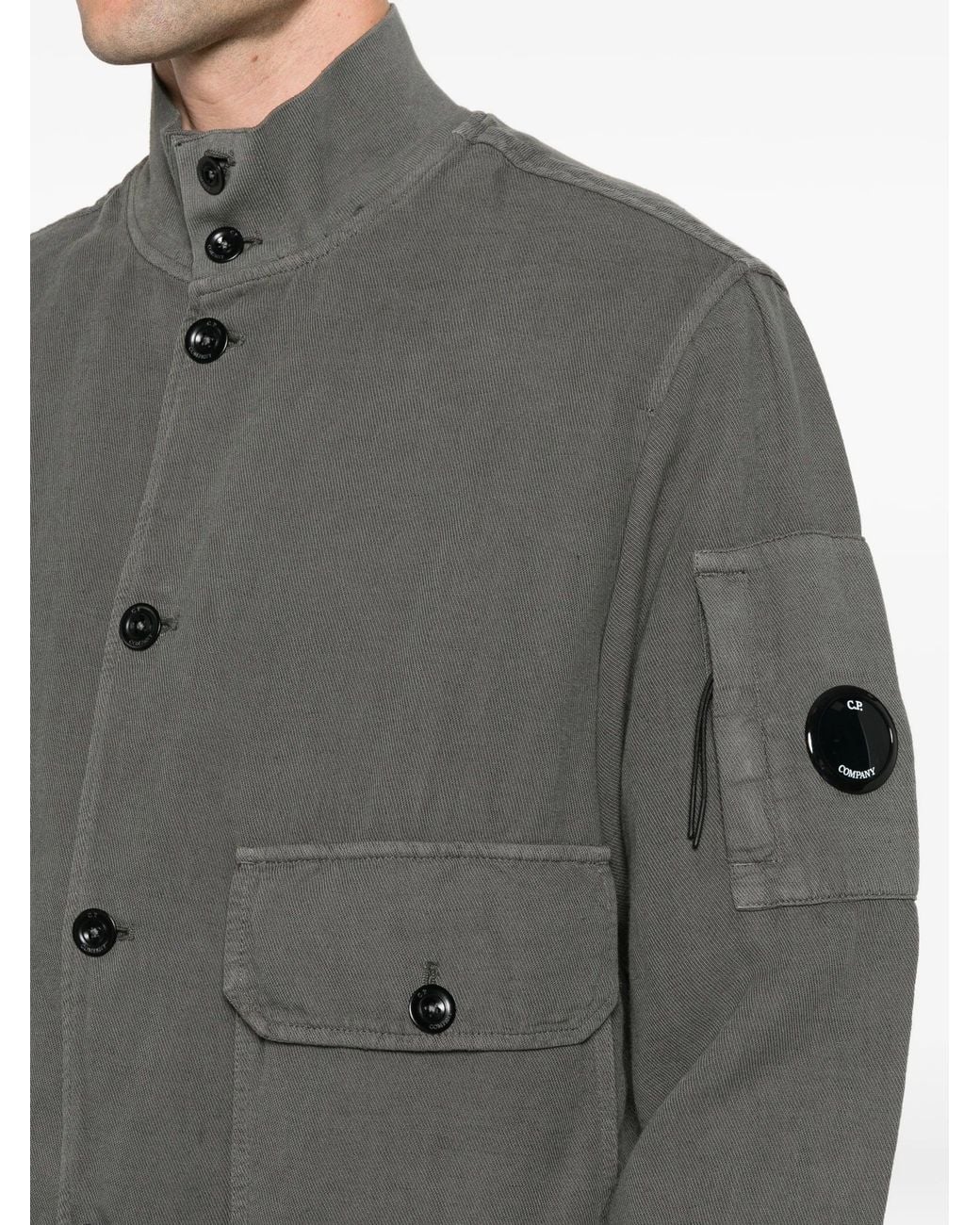 C P Company Gray Outerwear Medium Jacket