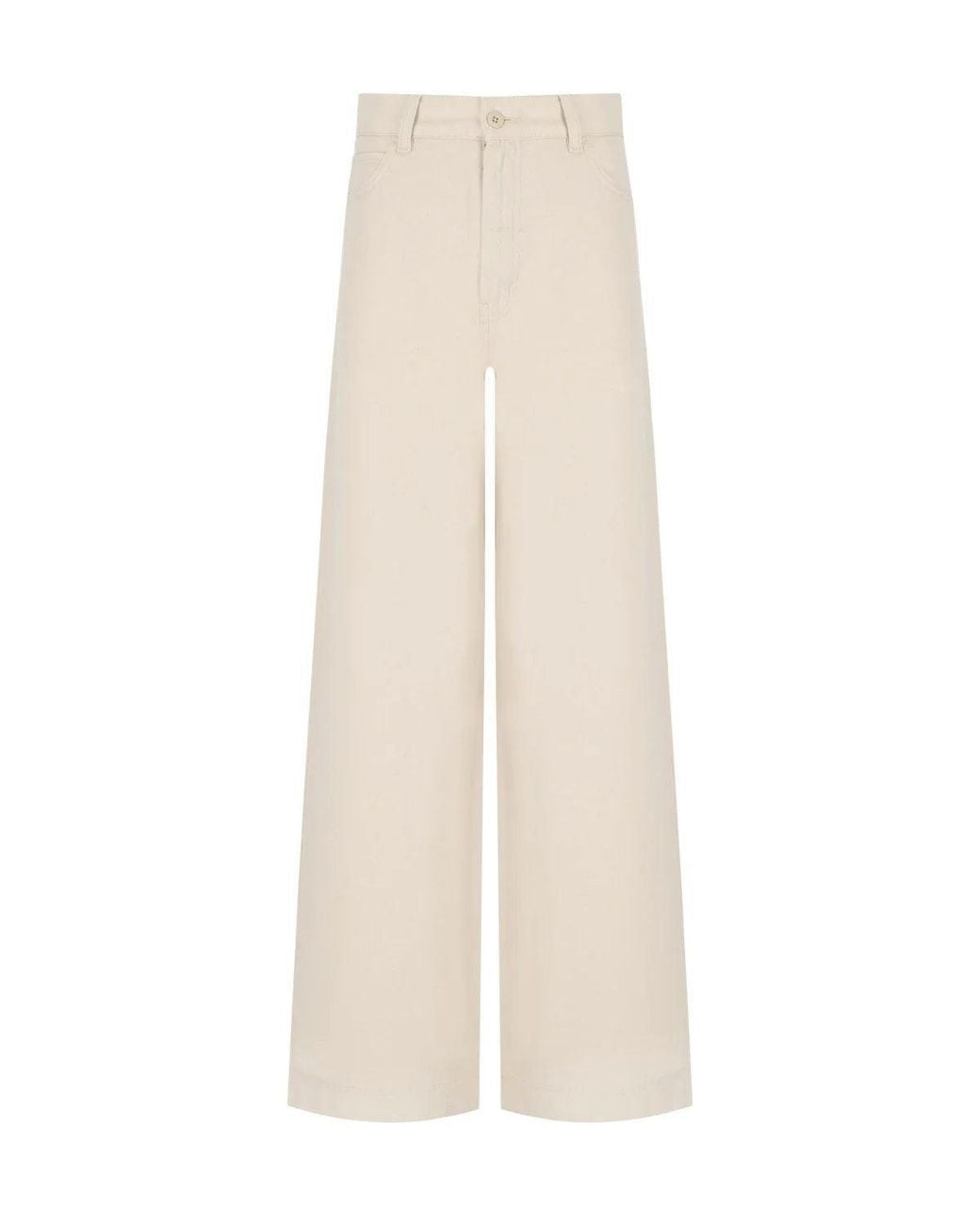 Weekend by Maxmara White Canneti Ecru Jeans