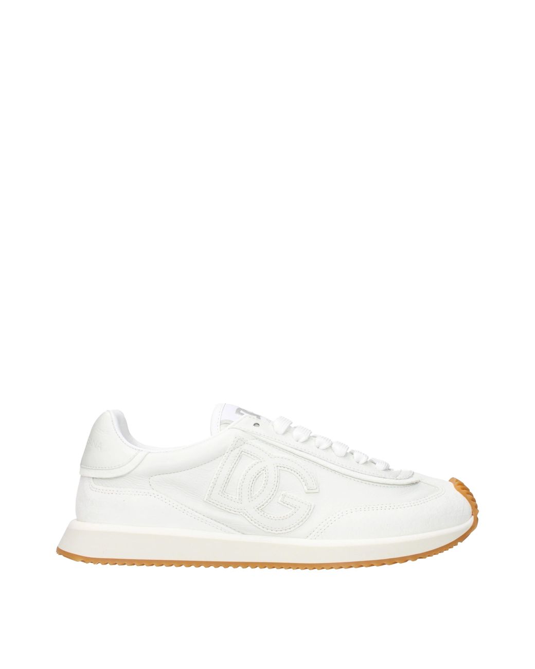 Dolce & Gabbana White Dolce And Gabbana Sneakers Leather
