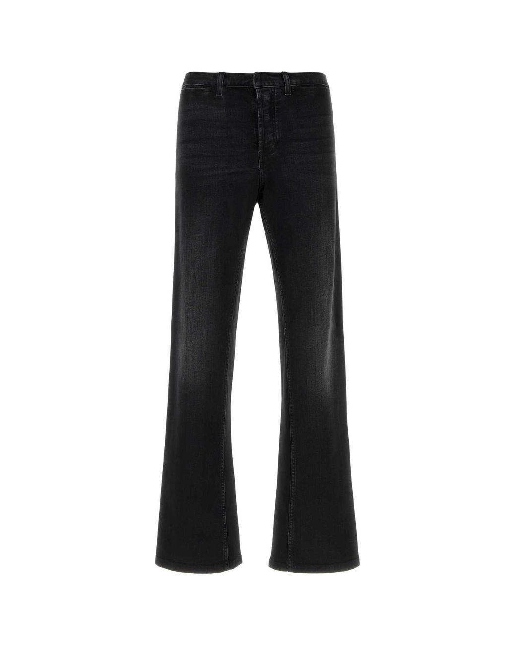 Gucci Black Flared Mid Rise Jeans for men