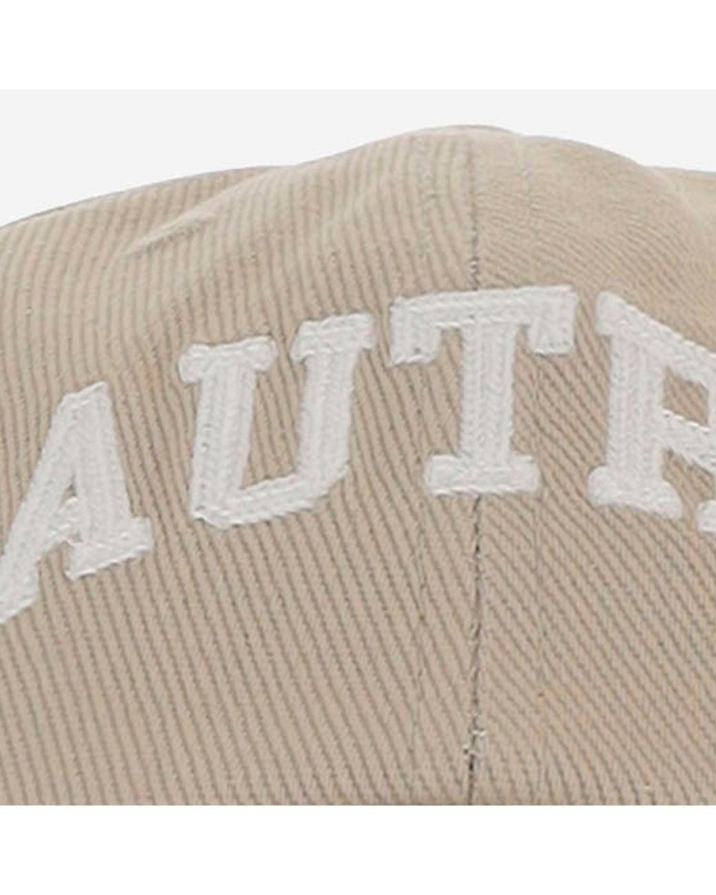 Autry Natural Baseball Cap With Logo for men