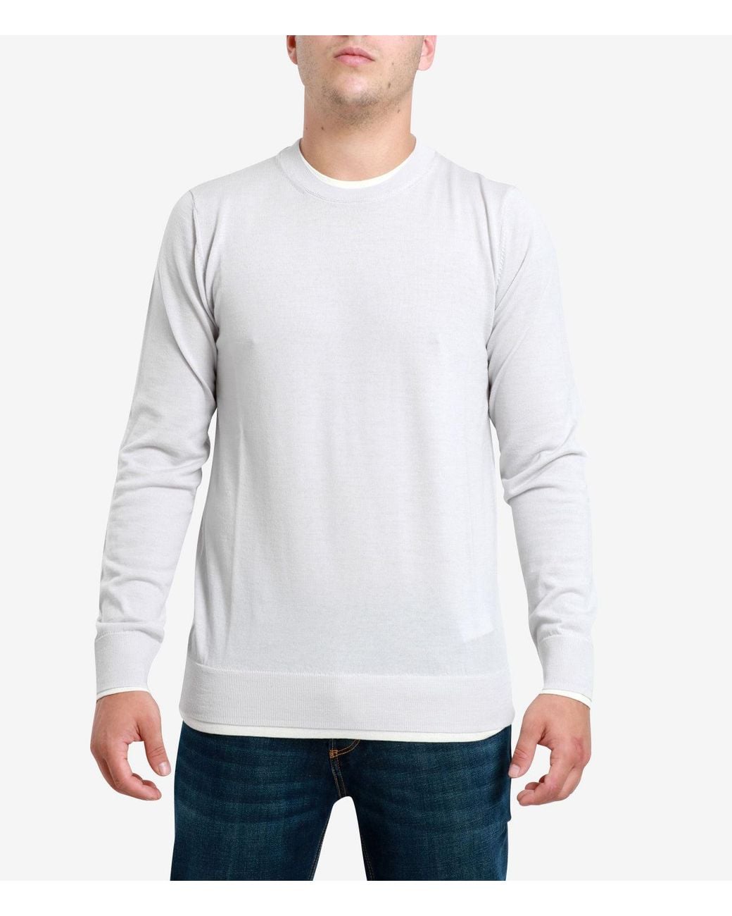 Paolo Pecora White Sweaters for men