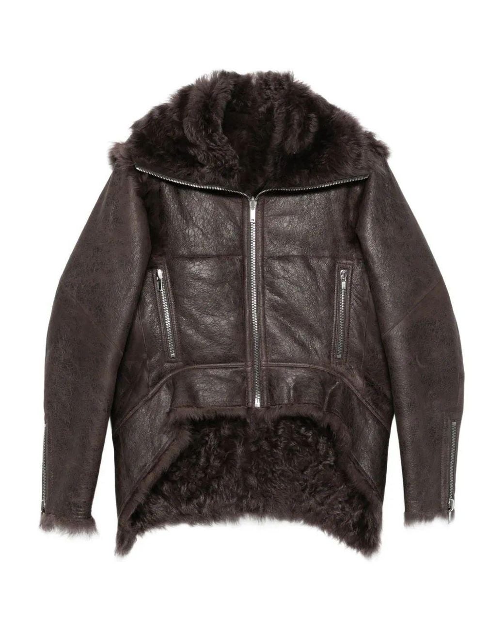 Exploder Jkt Rick Owens de color Brown