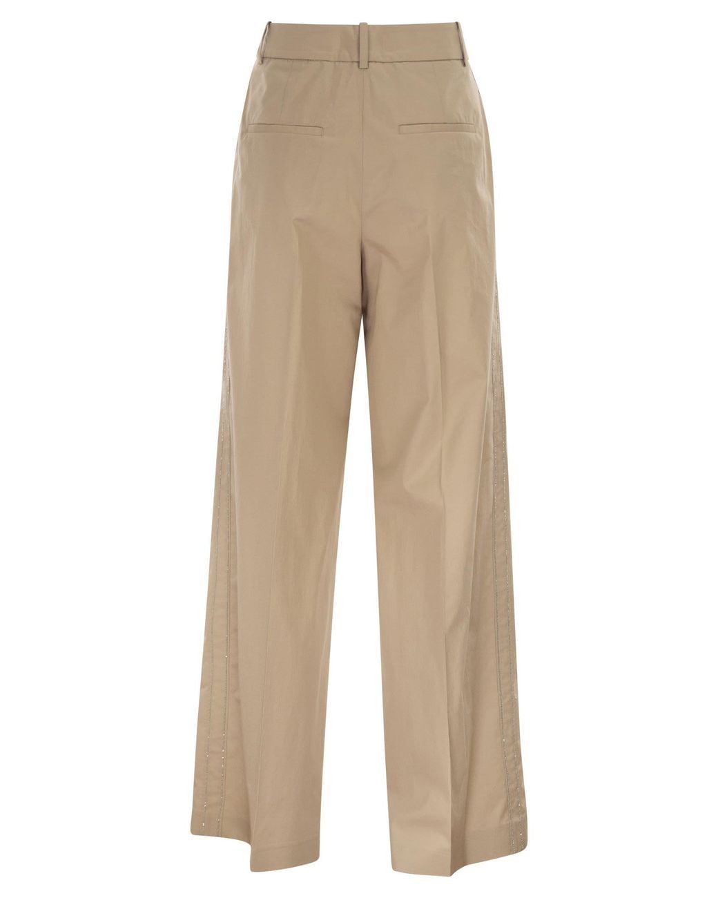 Peserico Natural Tailored Trousers