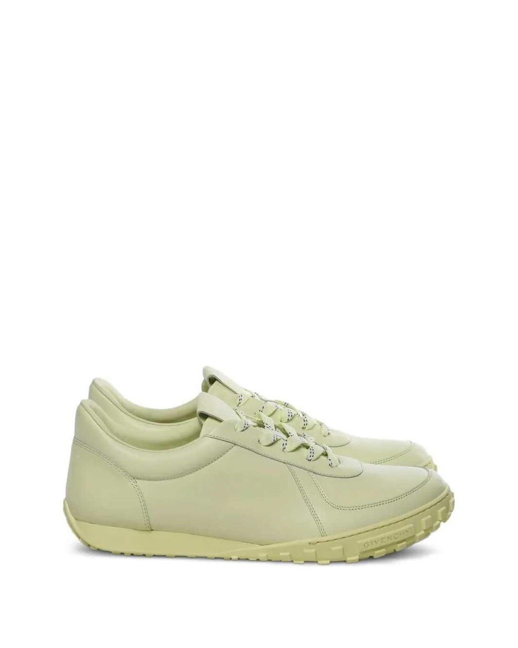 Givenchy Green Leather Sneakers