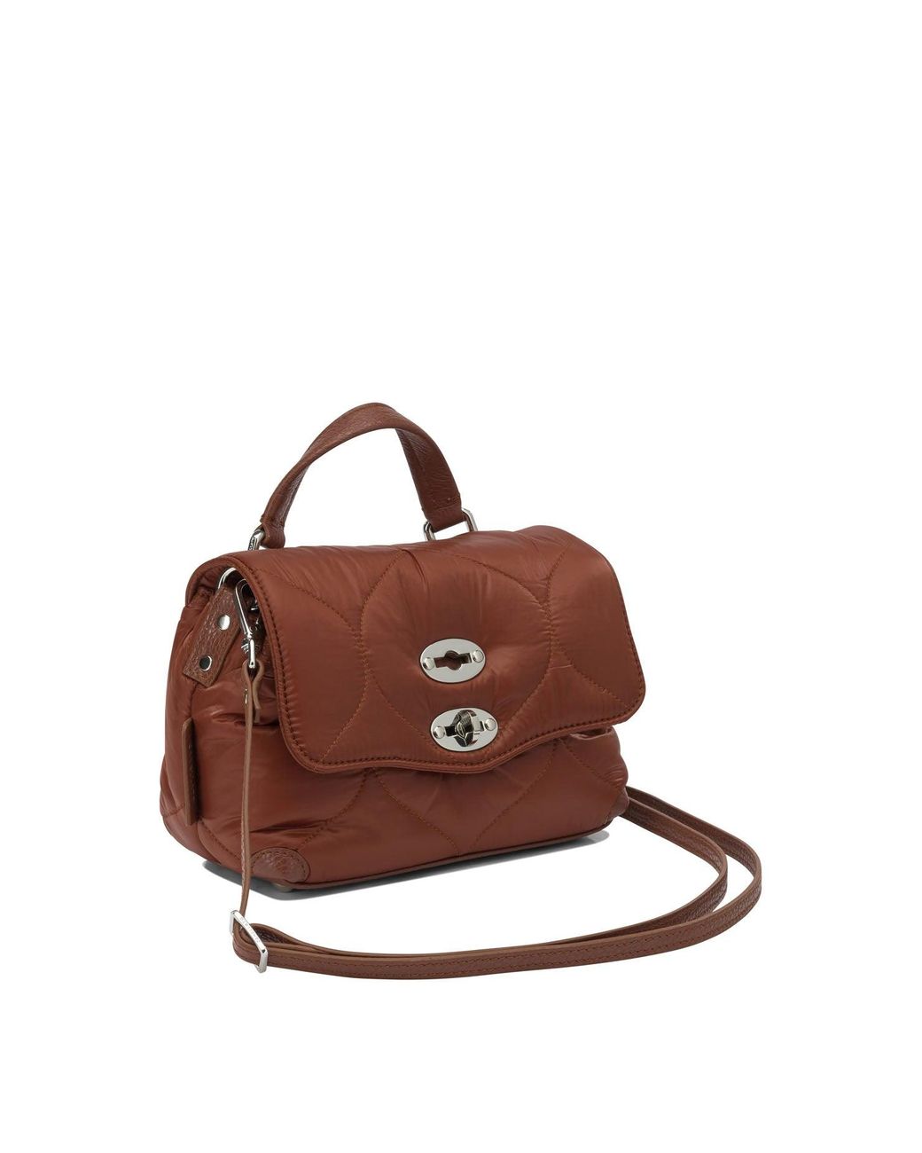 Zanellato Brown "Postina Lunaria" Small Handbag