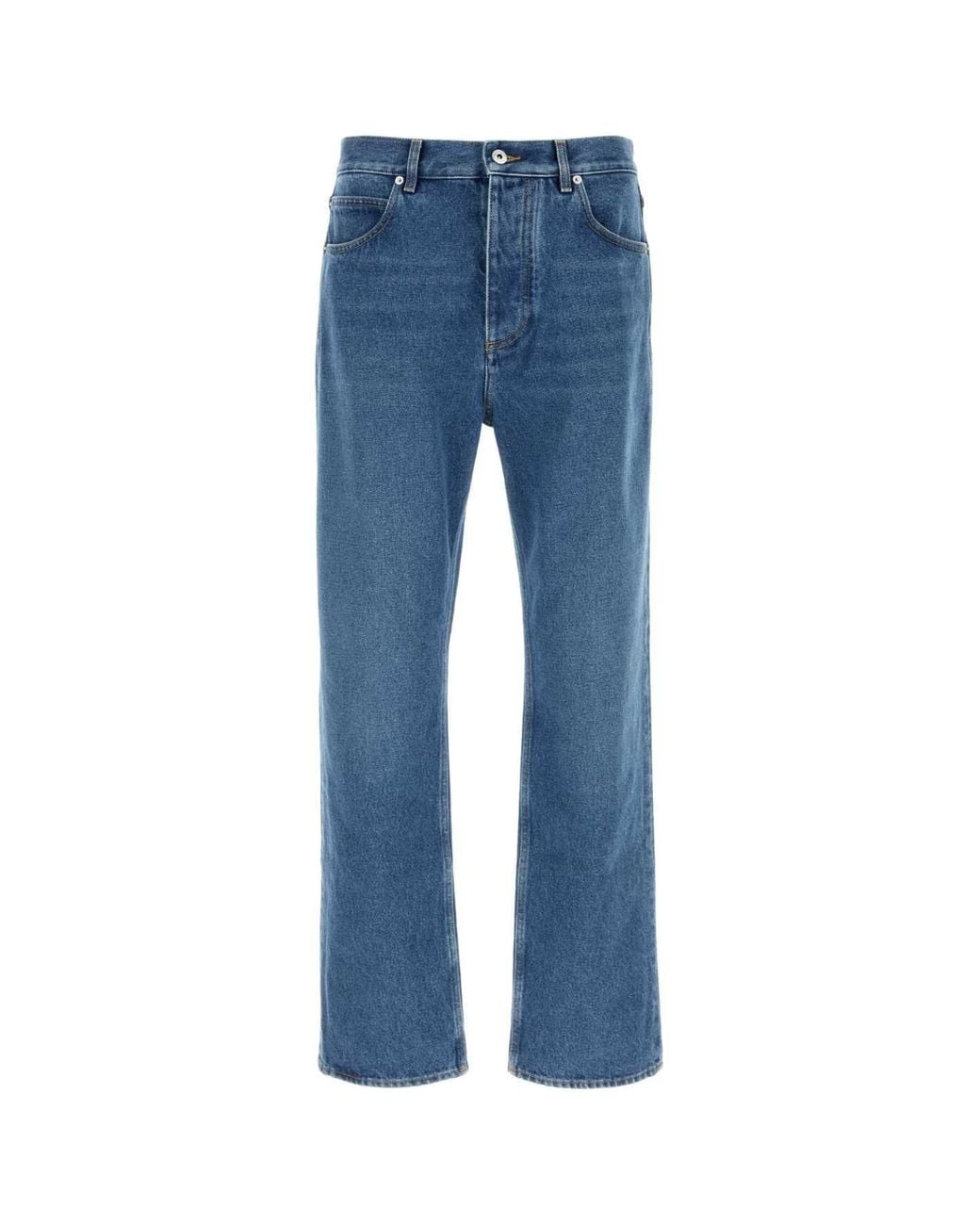Bottega Veneta Blue Straight Leg Jeans for men