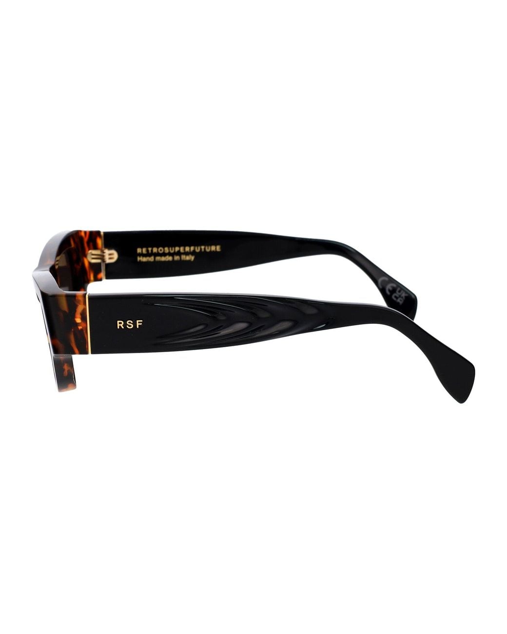 Retrosuperfuture Brown Acetate Cat-Eye Sunglasses