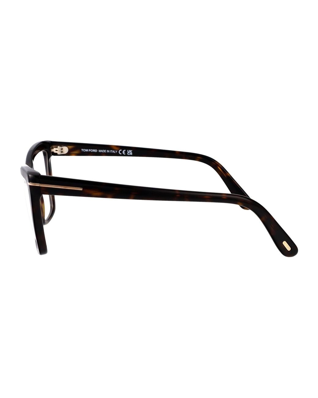 Tom Ford Brown Round Optical Ft6189 B 52
