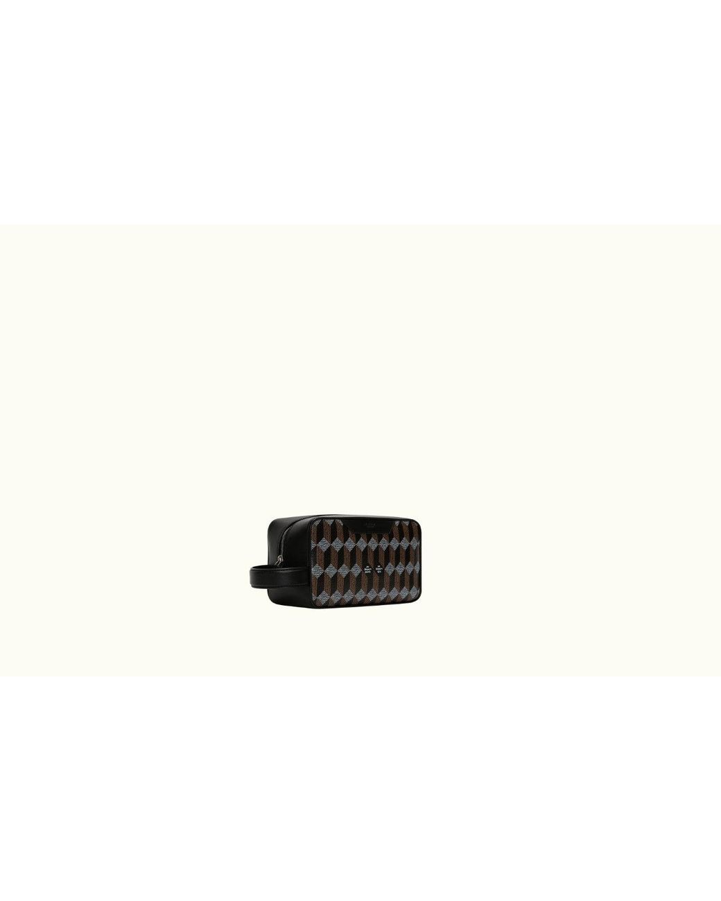 AU DEPART Black Square Pouch 20