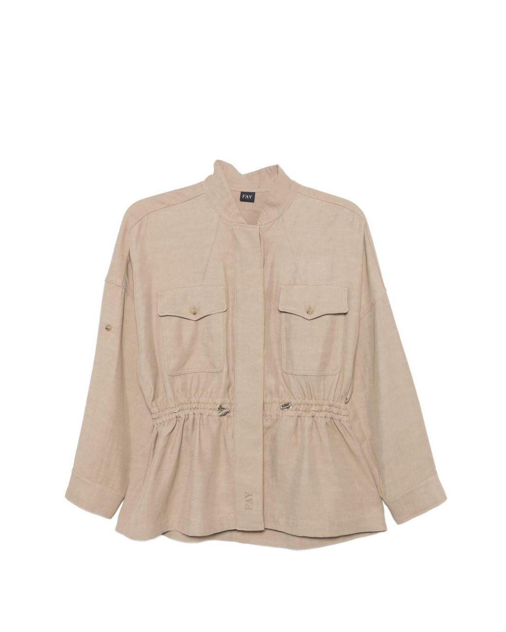 Fay Natural Cotton Overshirt
