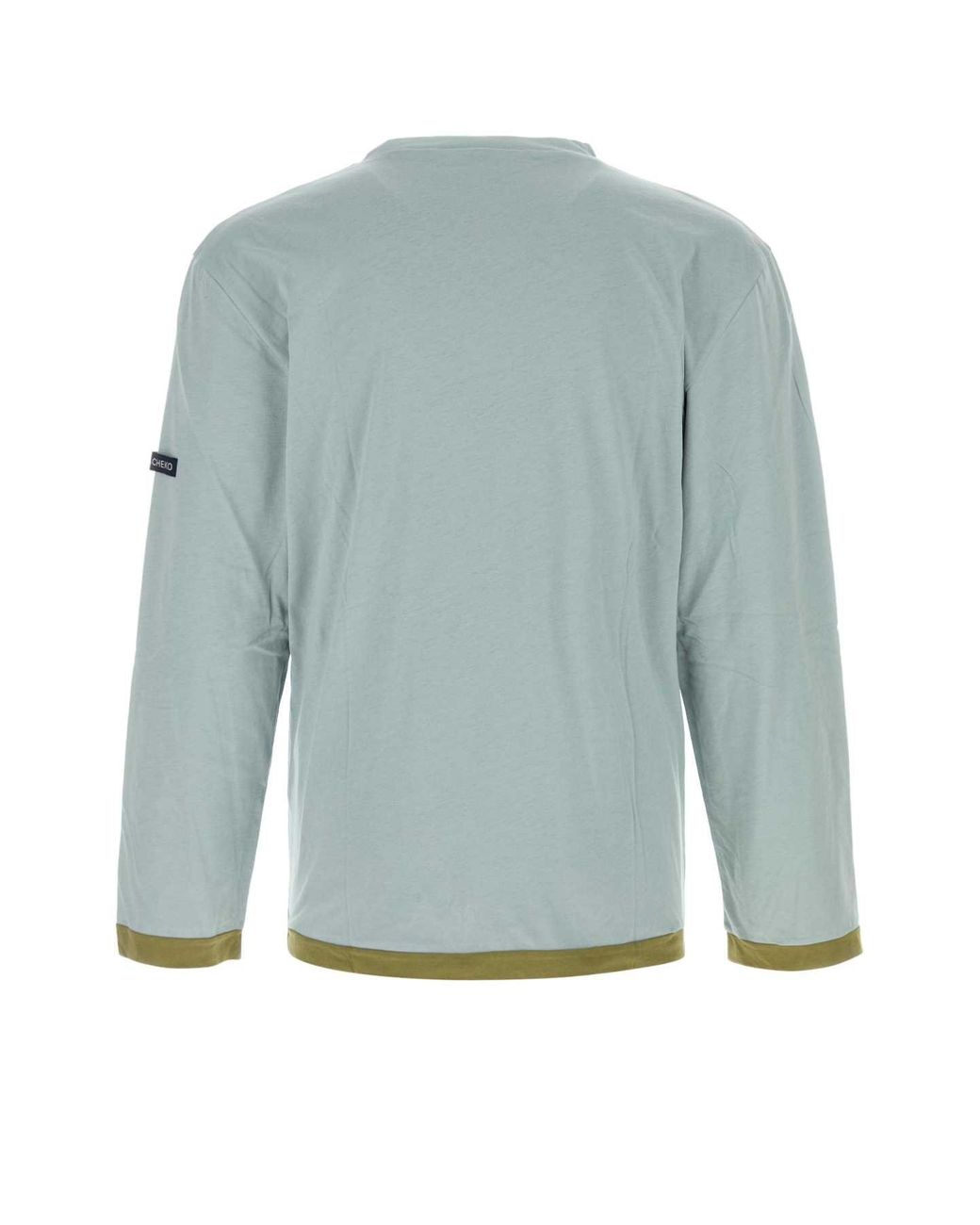 NAMACHEKO Green Powder Cotton T Shirt for men