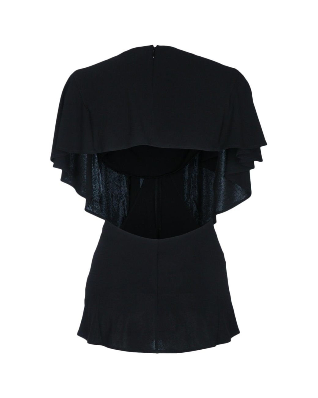 Jacquemus Black Solid Crew Neck Top