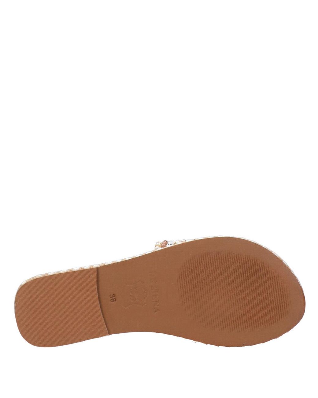 De Siena Shoes Natural Sandals