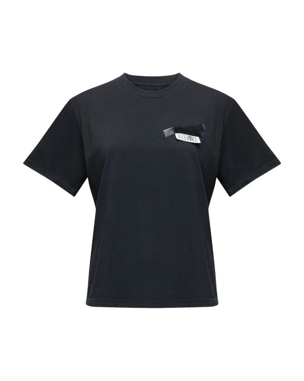 MM6 by Maison Margiela Black T-Shirt
