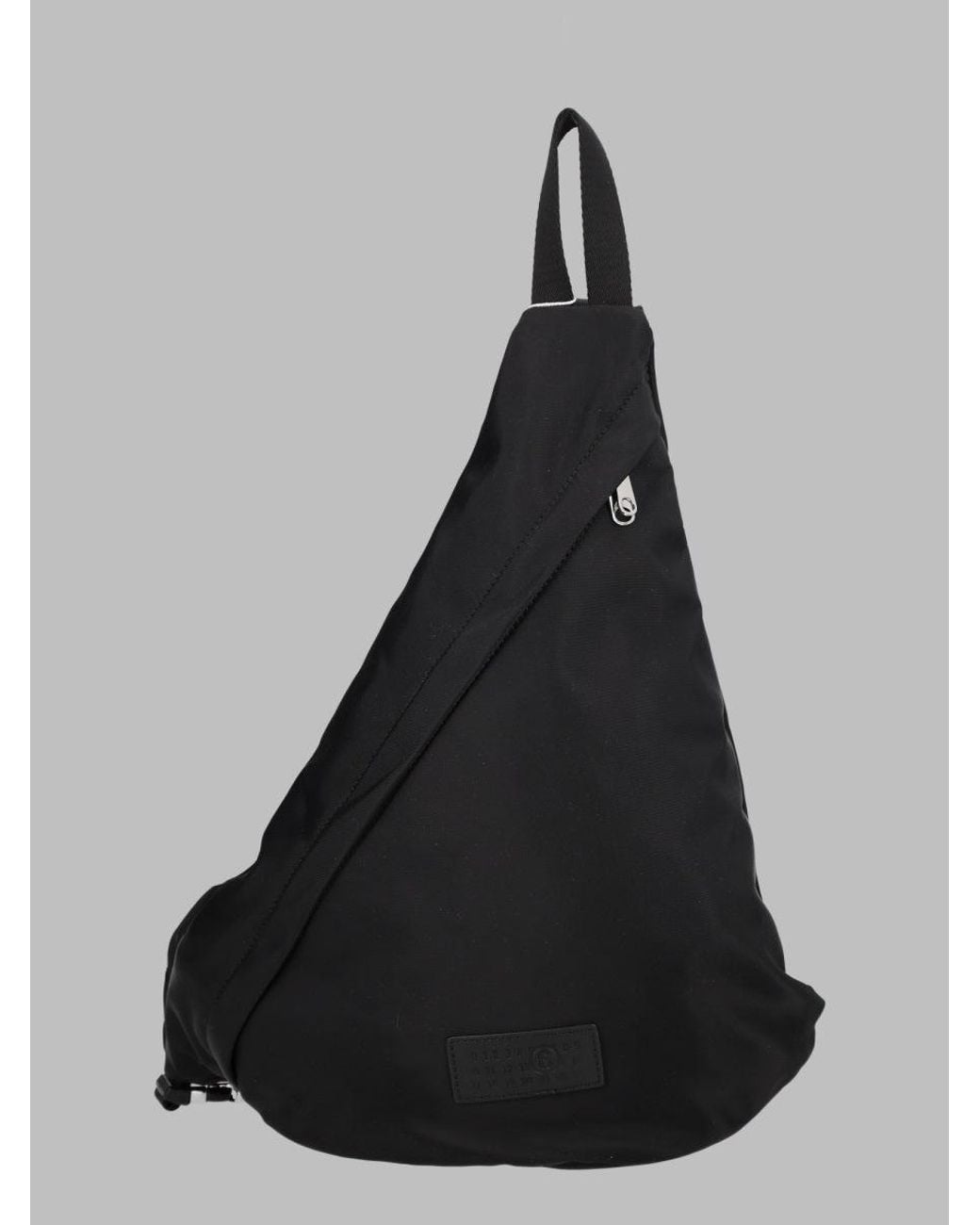 MM6 by Maison Margiela Black Contrast Mini Bag for men
