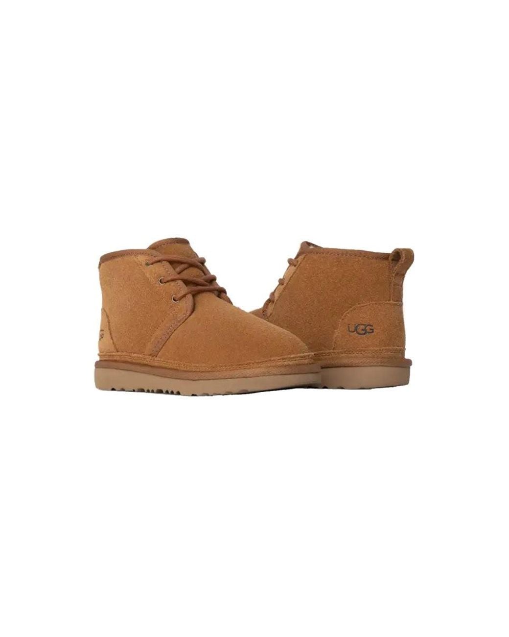 Ugg Brown "Neumel" Logo Shoe