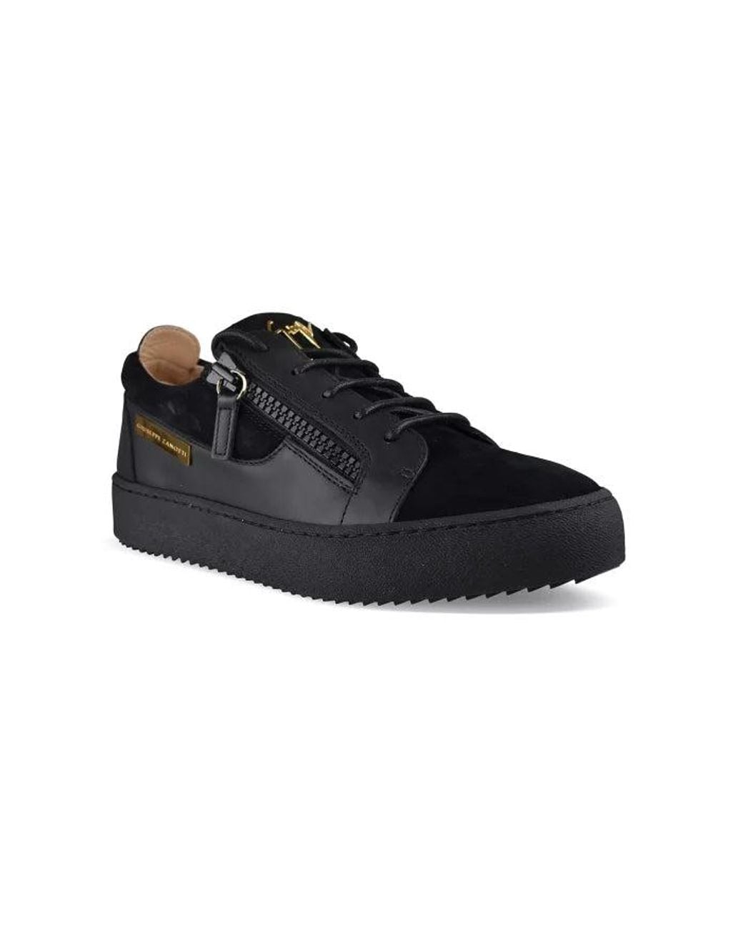 Giuseppe Zanotti Black Sneakers May Lond