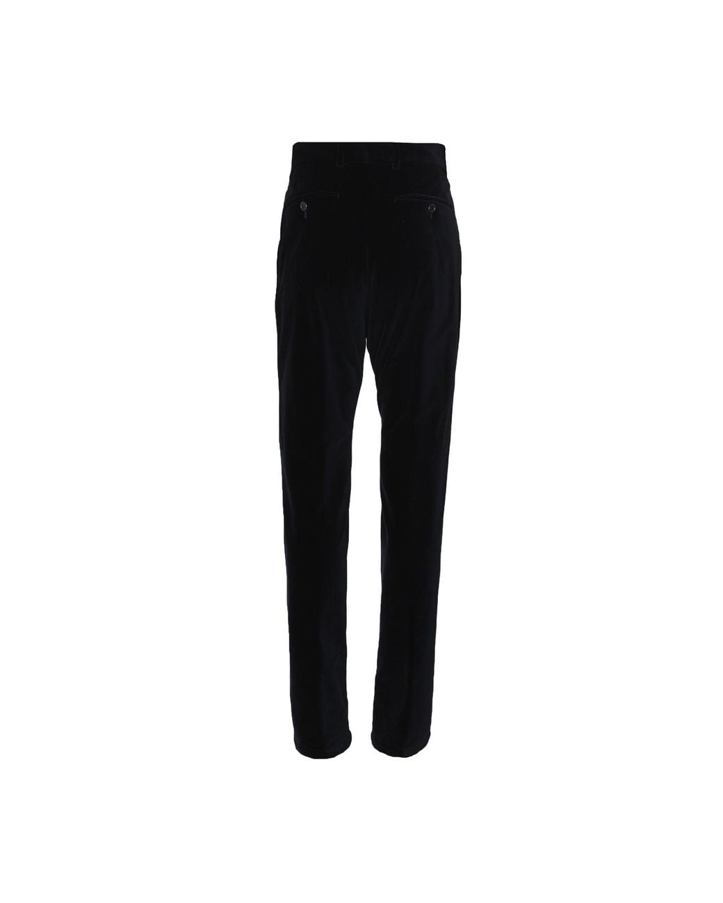 Dolce & Gabbana Black Classic Trousers for men