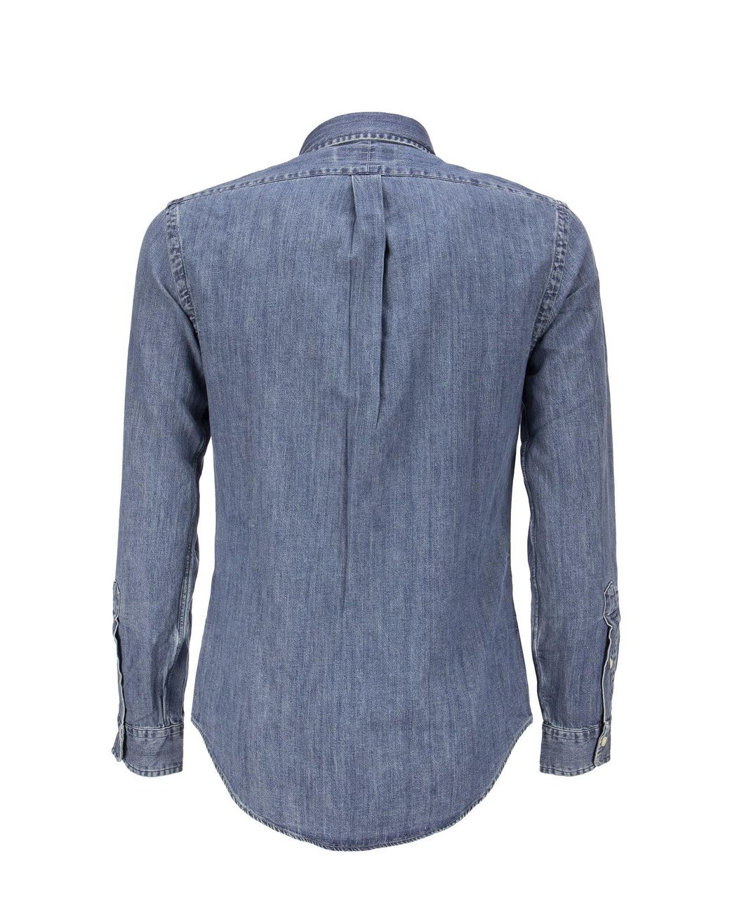Polo Ralph Lauren Blue Slim Fit Denim Sport Shirt for men