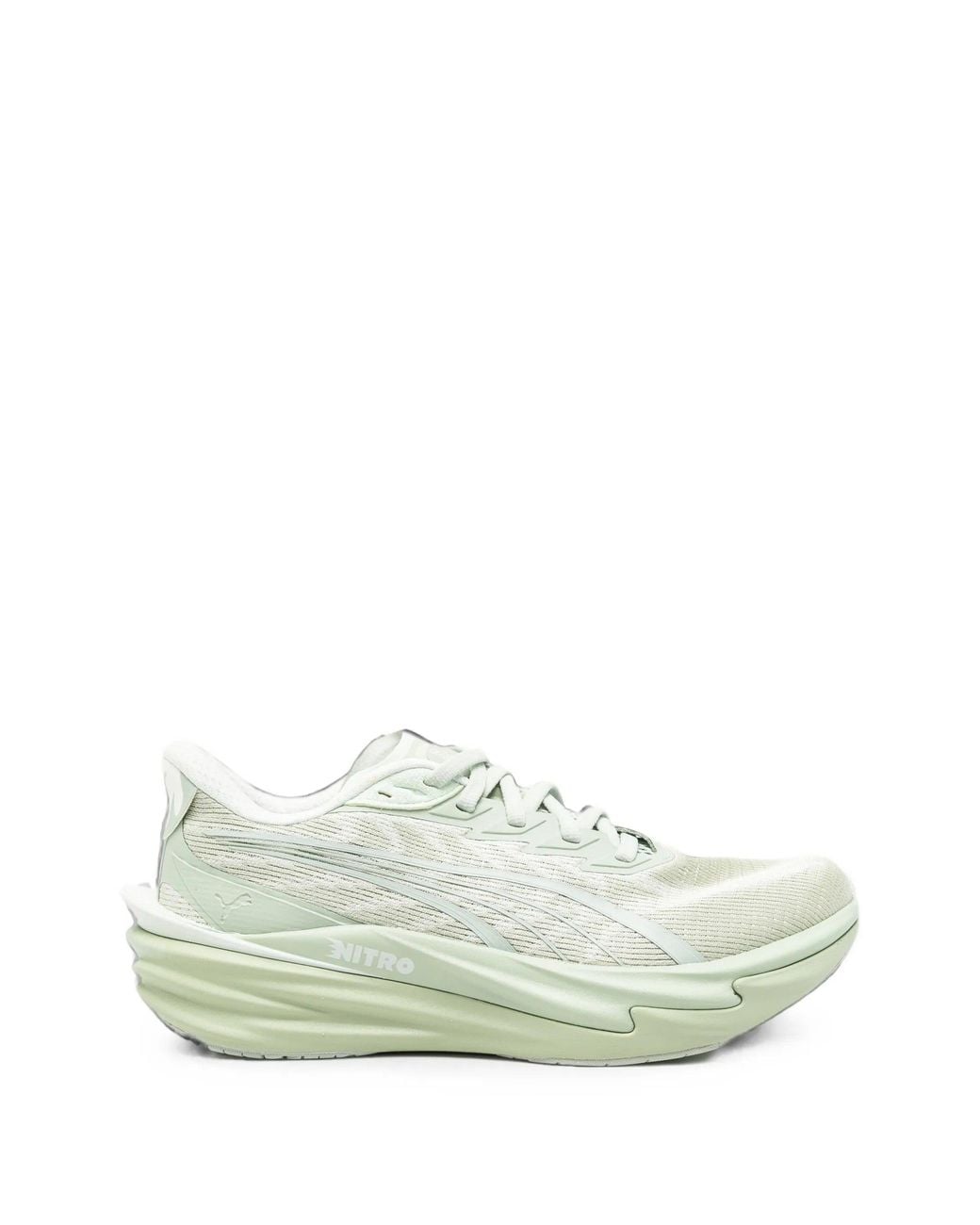 PUMA White Deviate Nitro 4 Wns