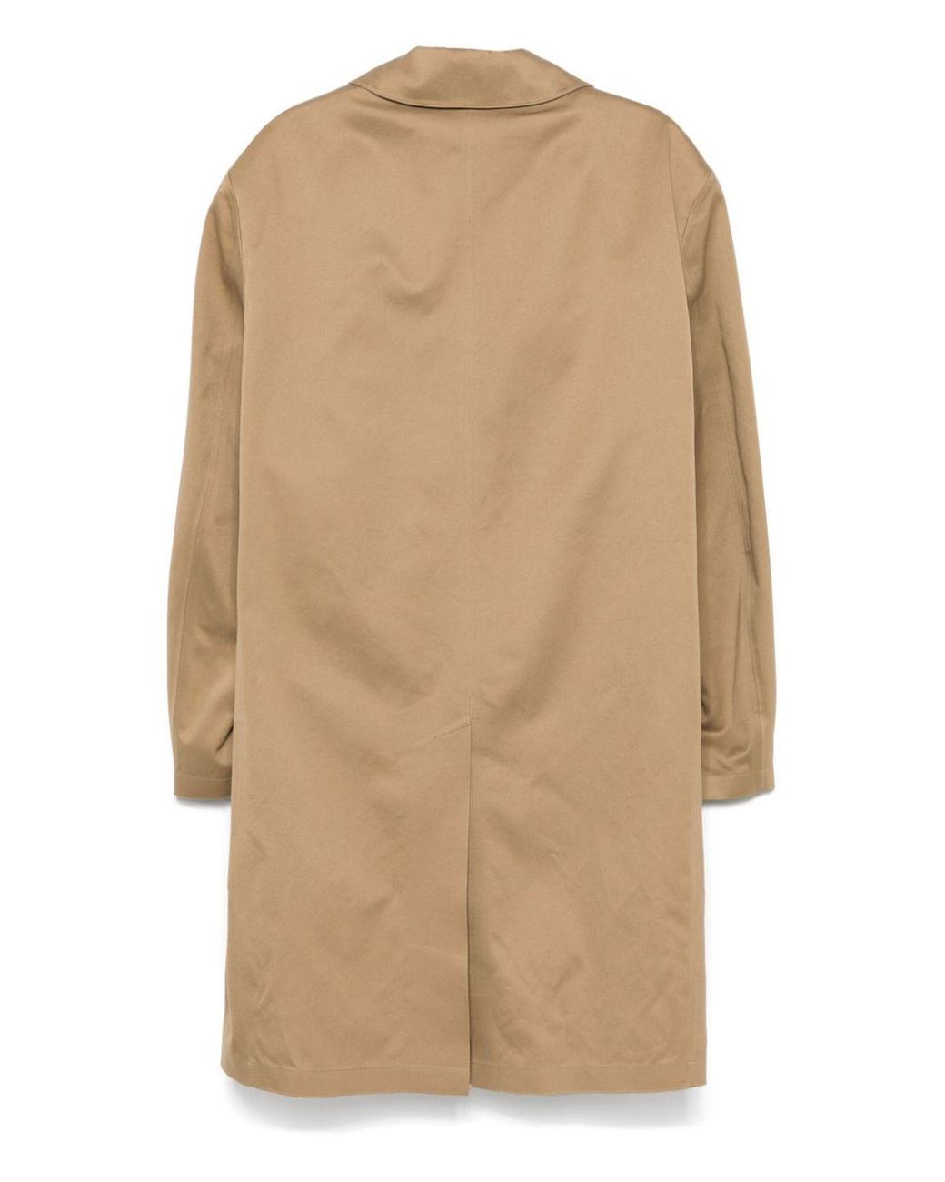 Saint Laurent Natural Cotton Coat for men