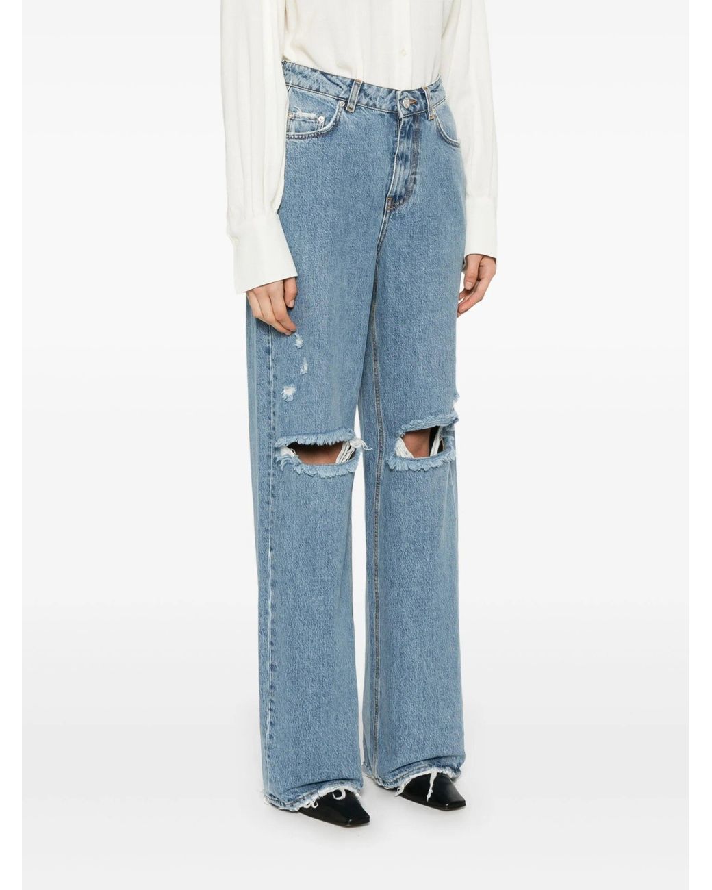 Séfr Blue Loose Cut Jeans