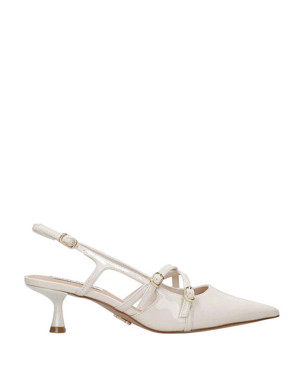 Steve Madden White With Heel