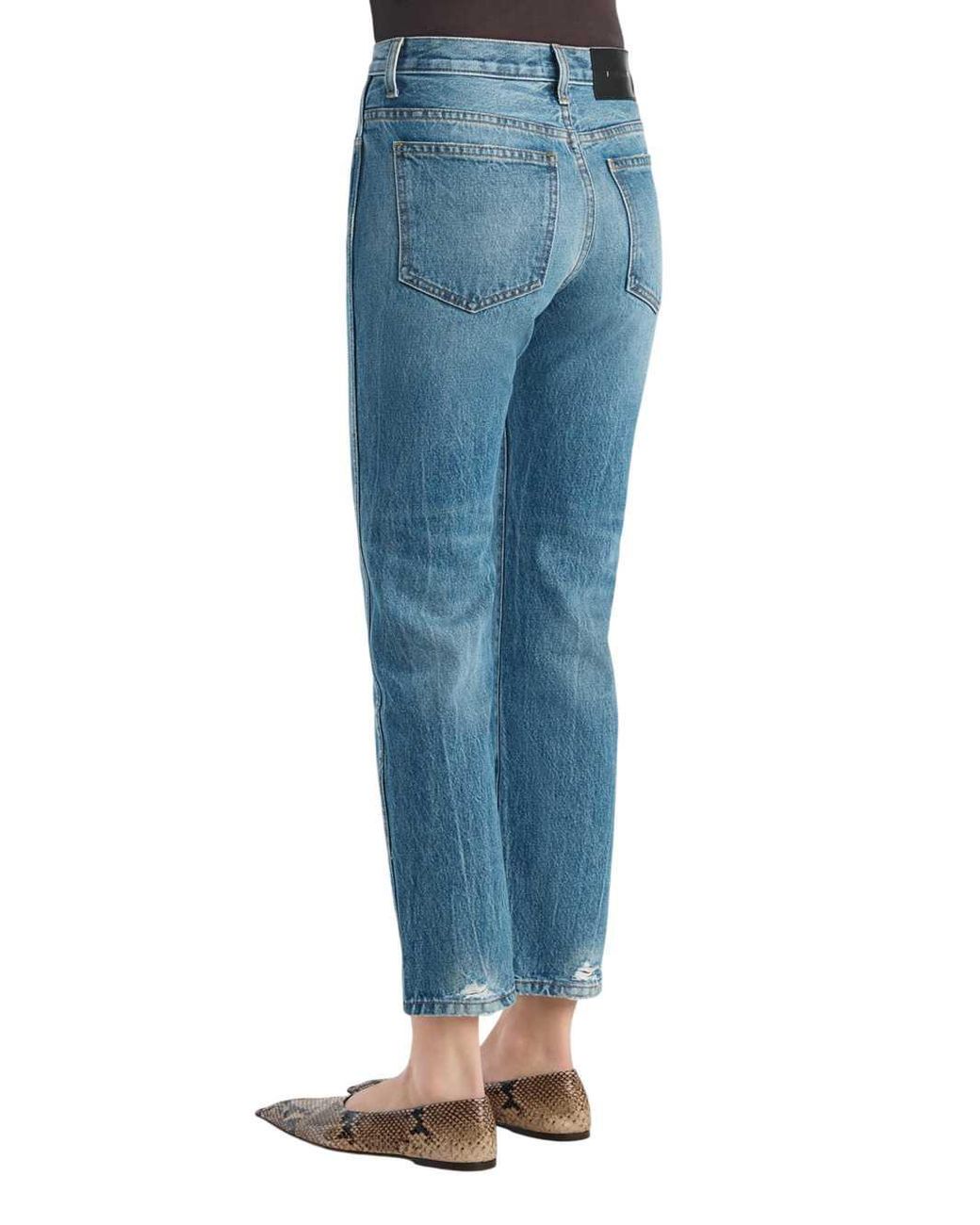 Khaite Blue Finley Jean