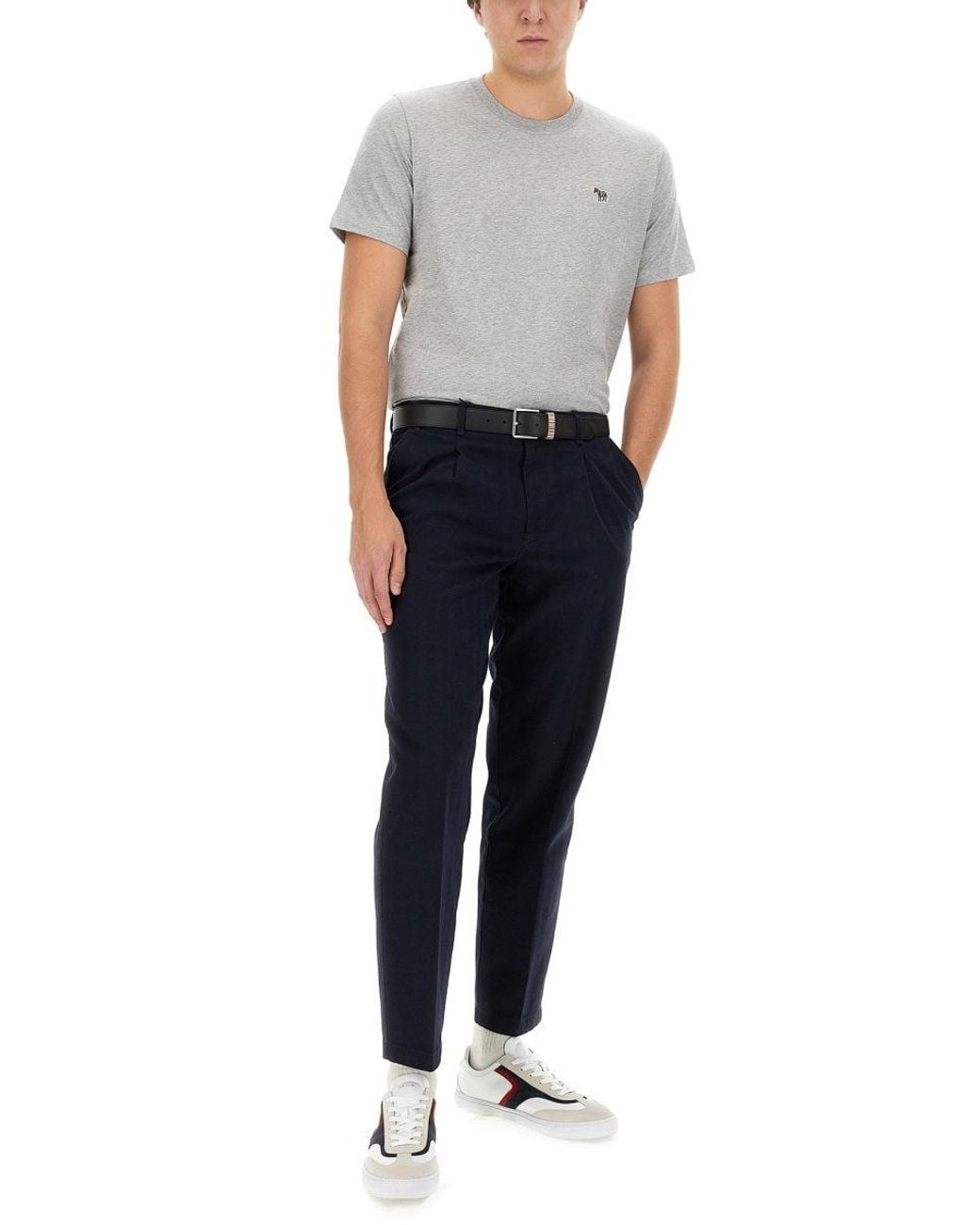Paul Smith Gray Regular Fit T Shirt