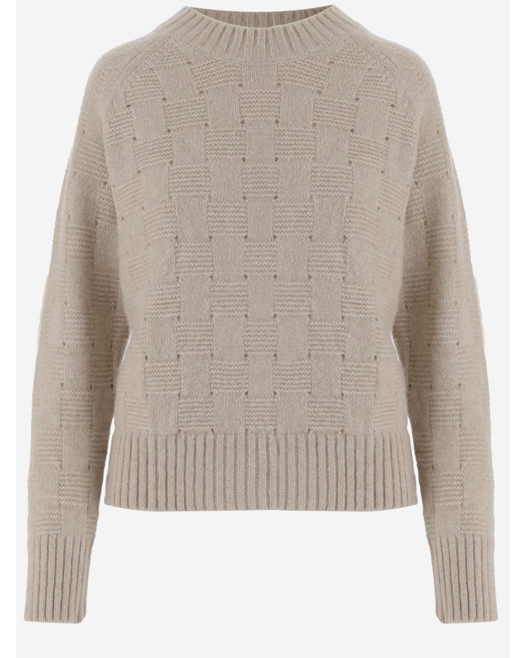 Allude Natural Cashmere And Silk Sweater
