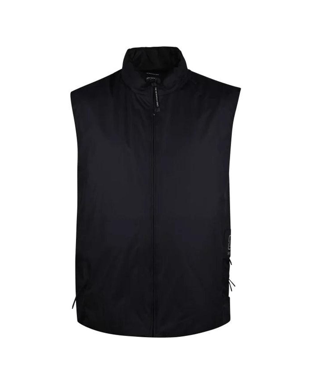 C P Company Black Sleeveless Down Jacket