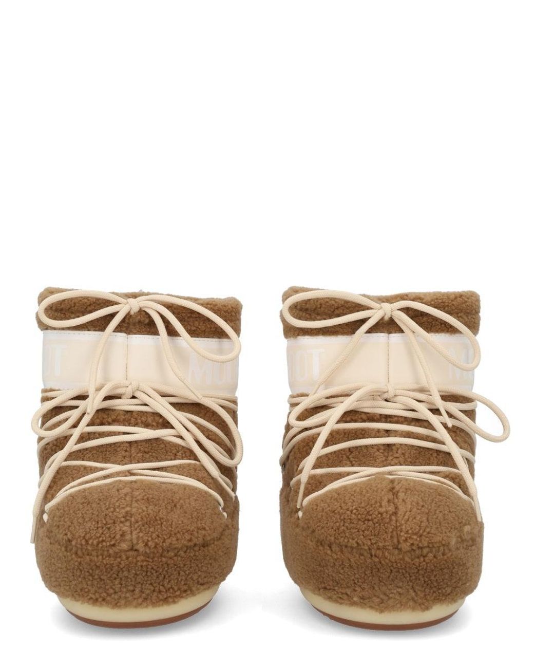 Moon Boot Brown "Icon Low Fleece" Boot for men