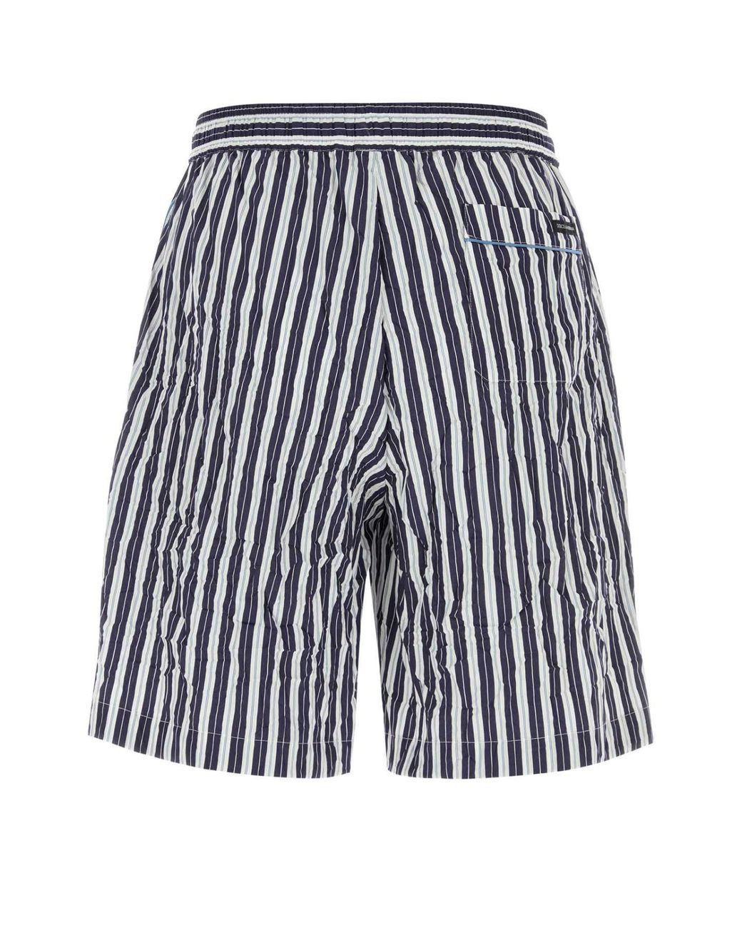 Dolce & Gabbana Multicolor Stripes Shorts for men
