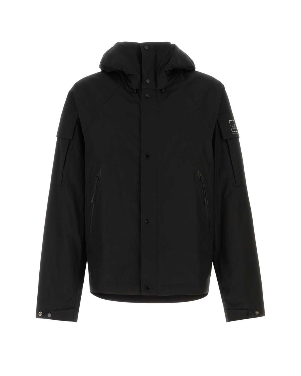 C P Company Black Cotton Jacket