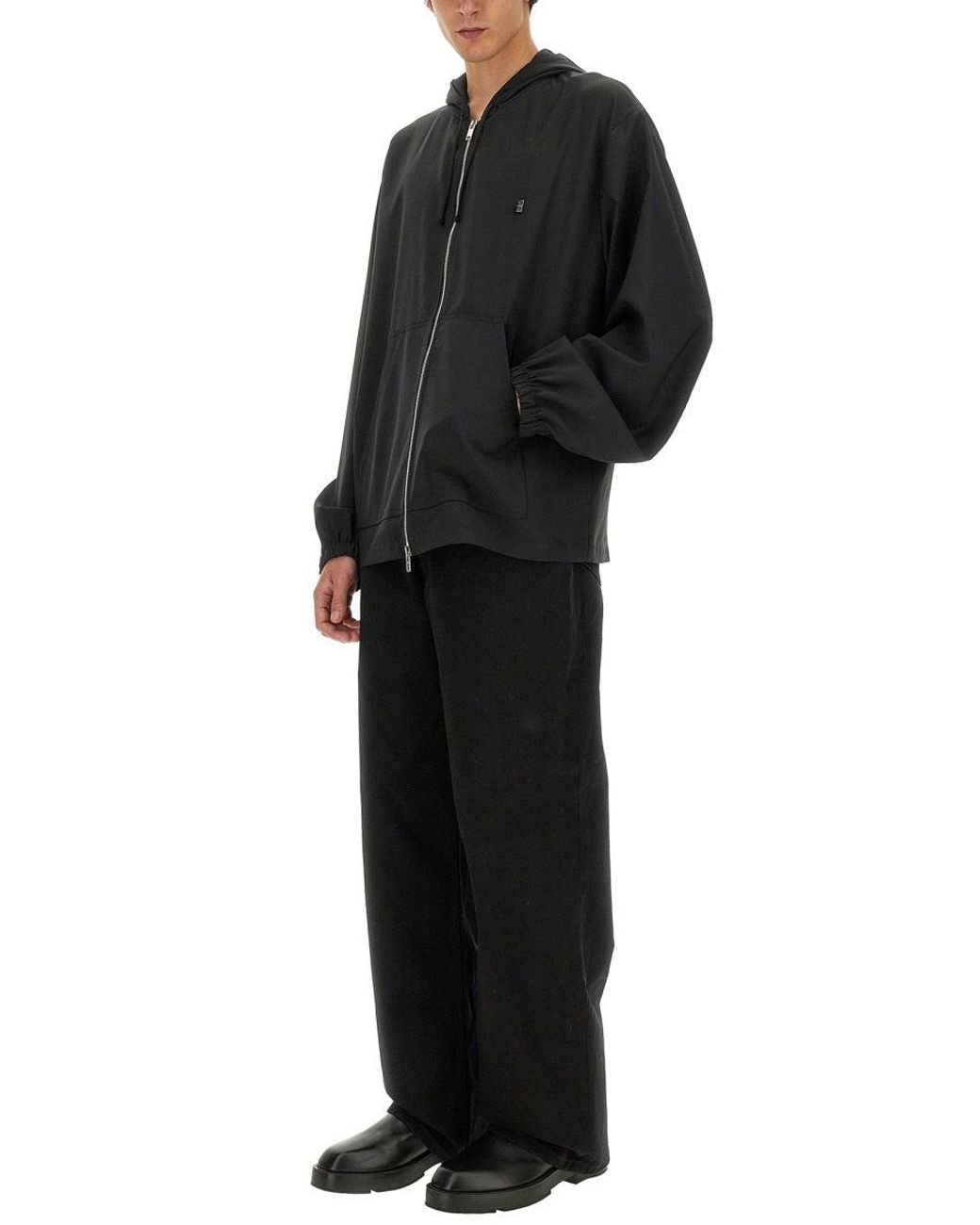 Givenchy Black Zip Sweatshirt for men