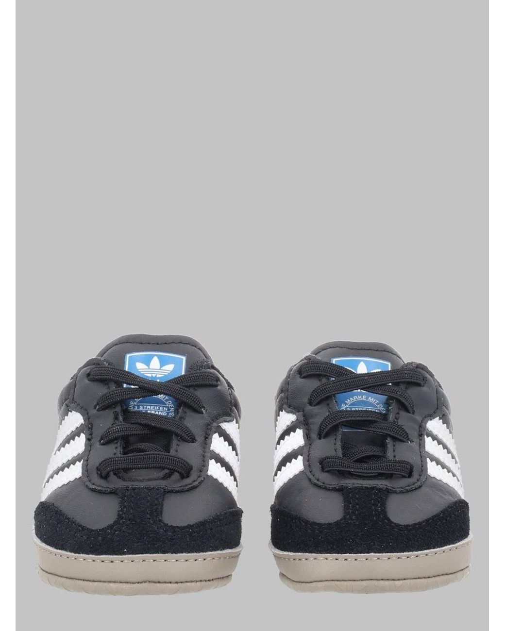 Adidas Originals Blue Mini Samba Crib Sneakers