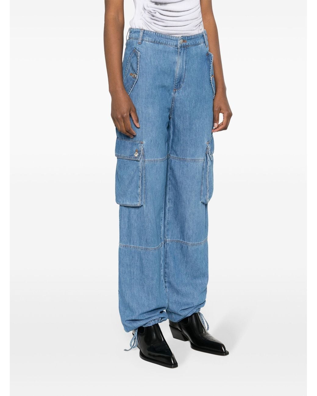 Moschino Blue Pants Clothing