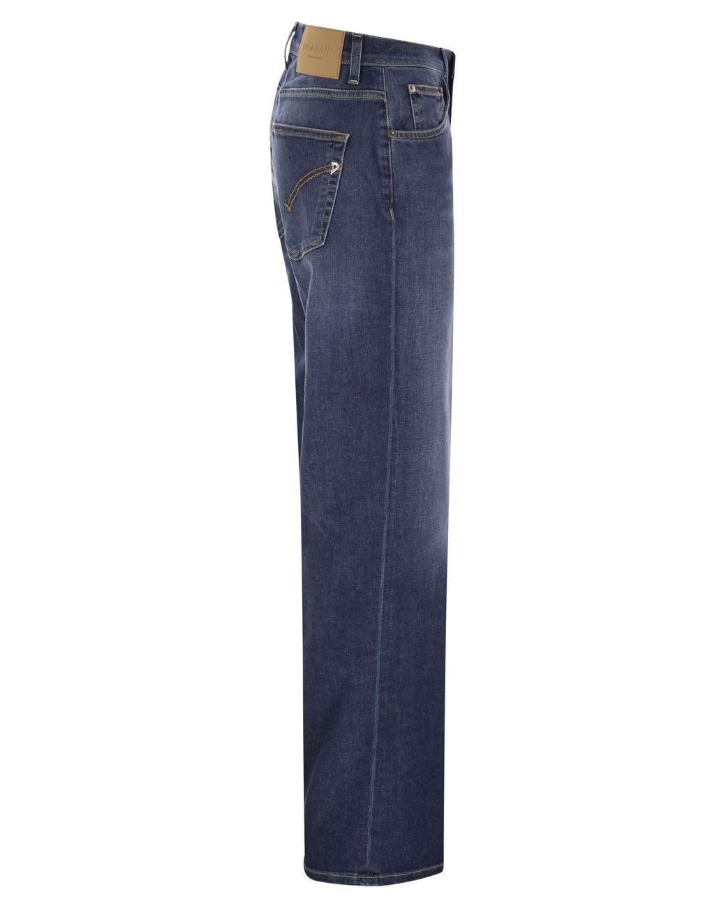 Dondup Blue Jacklyn Wide Leg Jeans
