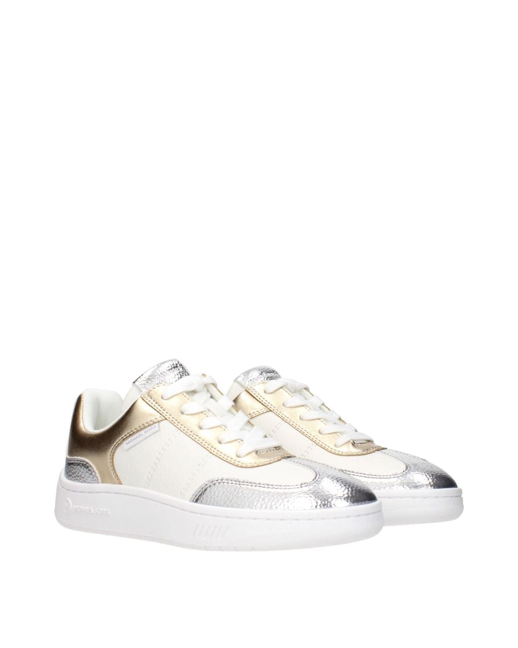 Michael Kors White Sneakers Kai Leather And