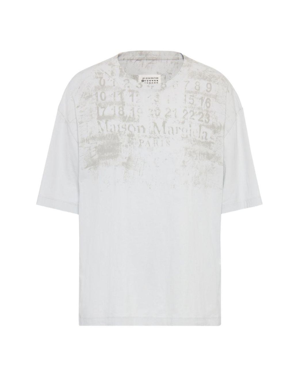 Maison Margiela White Oversized Cotton T Shirt