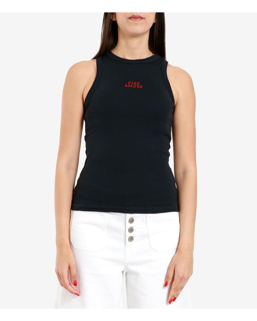 Giada Benincasa Blue Top