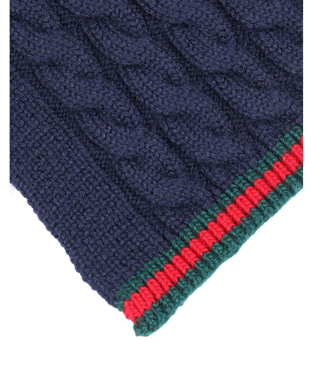 Gucci Blue Sc Long Tresy J Tricot 100%Wo