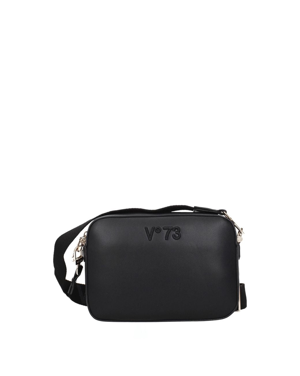 V73 Black Crossbody Bags Eco Leather