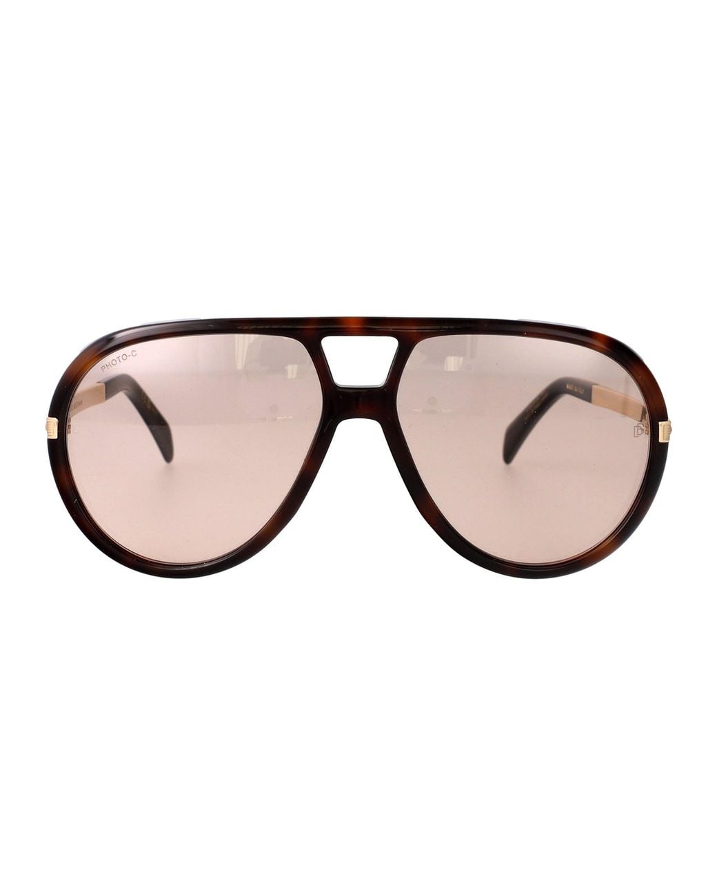 David Beckham Brown Acetate Sunglasses