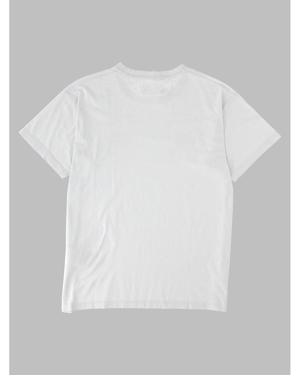 Maison Margiela White Graphic Cotton T-Shirt
